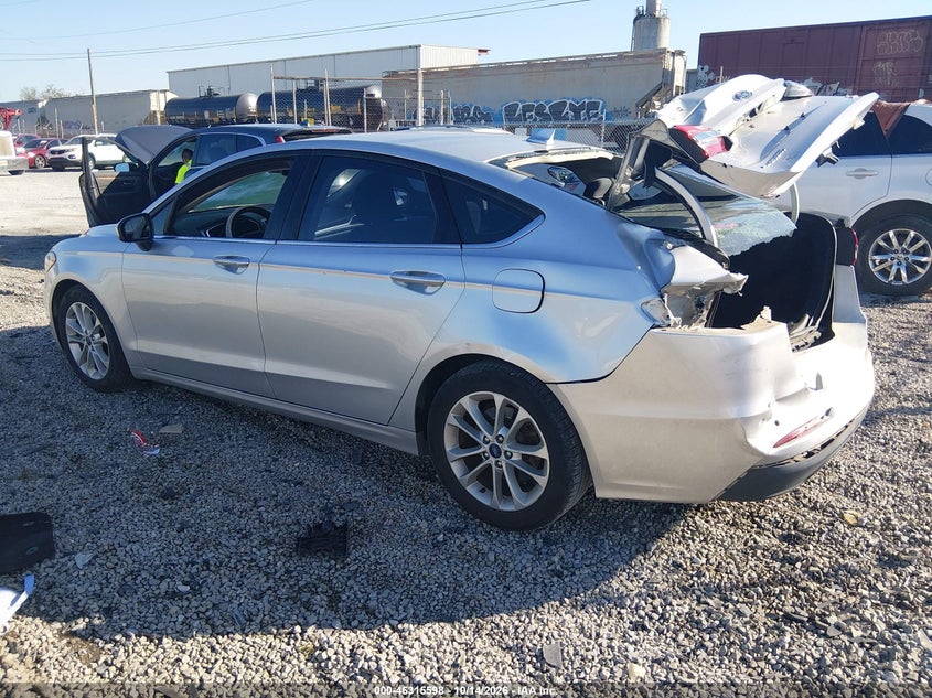 Vin: 3fa6p0hd6kr213279, lot: 46815821, ford fusion se 20193