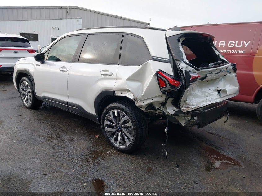 Vin: jf2slstdxsh432160, lot: 46815828, subaru forester touring hybrid 20253