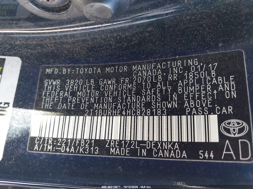 TOYOTA COROLLA - zdjęcie 9