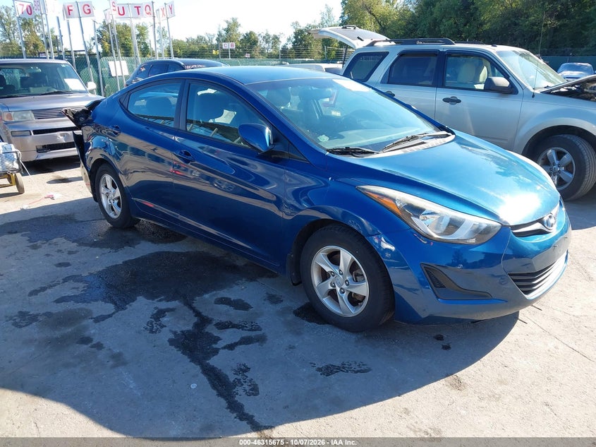 Vin: kmhdh4aexfu452739, lot: 46815899, hyundai elantra se 2015 img_1