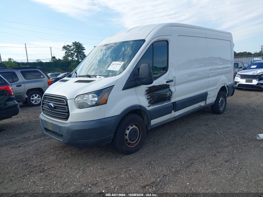 Vin: 1ftyr2cm7hka29529, lot: 46815917, ford transit-250 20172