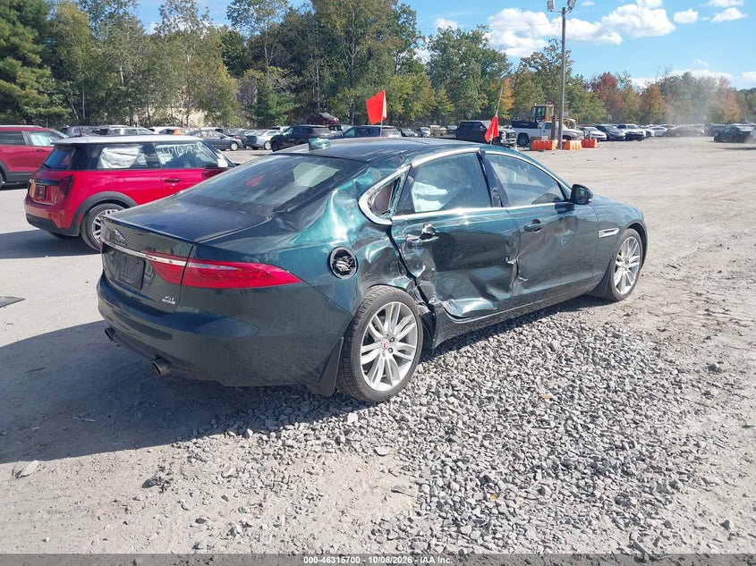 Vin: sajbk4bv3gcy12955, lot: 46815923, jaguar xf 35t prestige 20164
