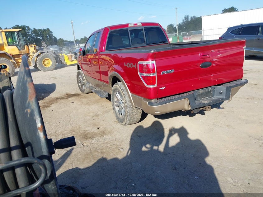 Vin: 1ftfx1et0bfb39768, lot: 46815967, ford f-150 lariat 20113