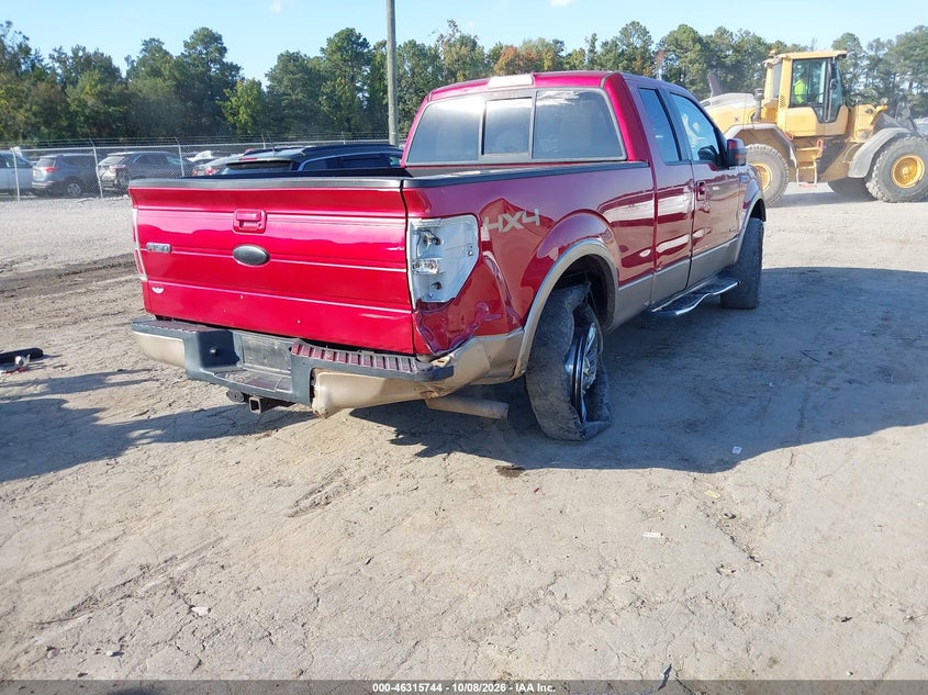 Vin: 1ftfx1et0bfb39768, lot: 46815967, ford f-150 lariat 20114