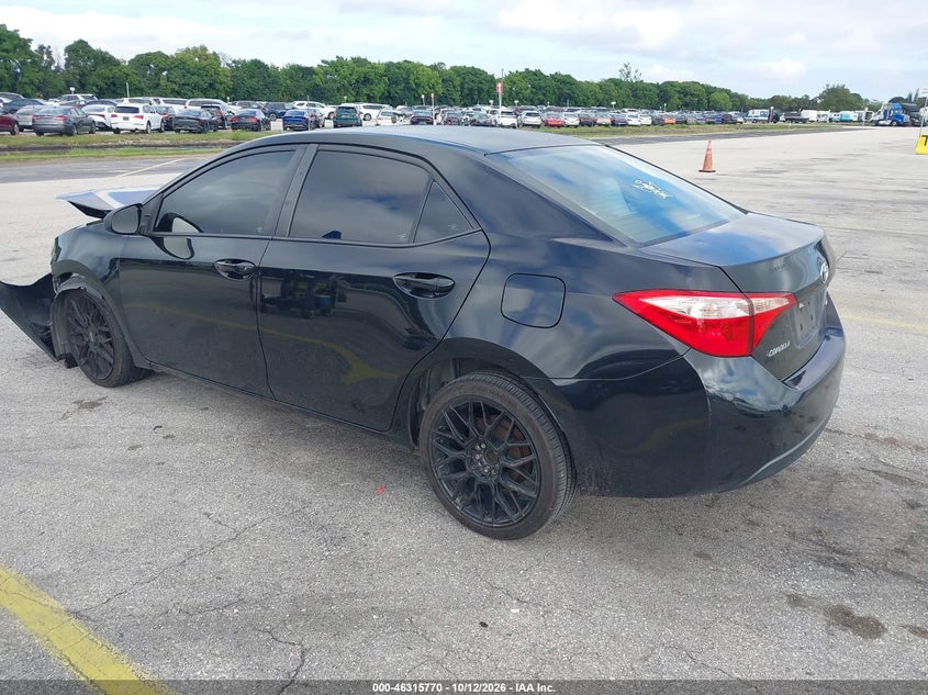 Vin: 2t1burhe3hc811617, lot: 46815993, toyota corolla le 20173