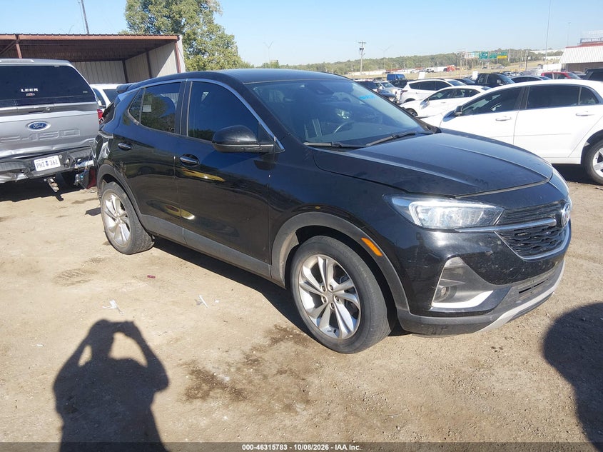 Vin: kl4mmbs21pb056344, lot: 46816006, buick encore gx preferred fwd 20231