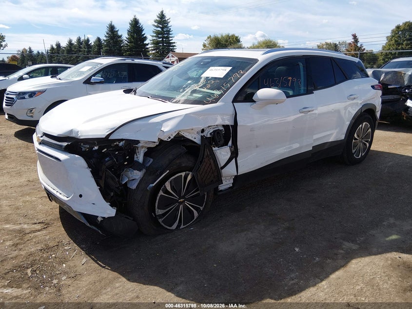 Vin: 3gnkdkrj1ss137696, lot: 46816021, chevrolet blazer ev lt awd 20252