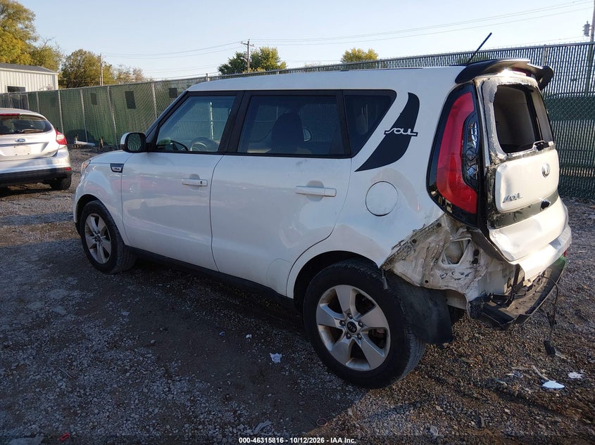 Vin: kndjn2a28k7910426, lot: 46816039, kia soul 20193