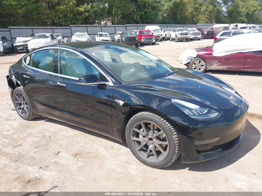 Vin: 5yj3e1eaxlf804737, lot: 46816040, tesla model 3 standard range plus rear-wheel drive/standard range rear-wheel drive 2020 img_1