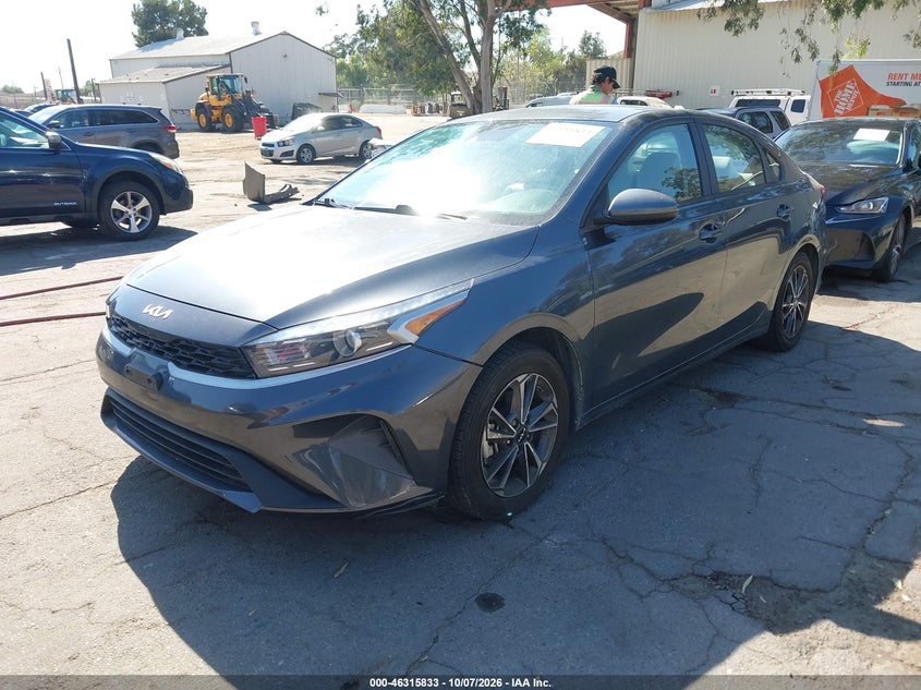 Vin: 3kpf24ad8pe543434, lot: 46816056, kia forte lxs 20232