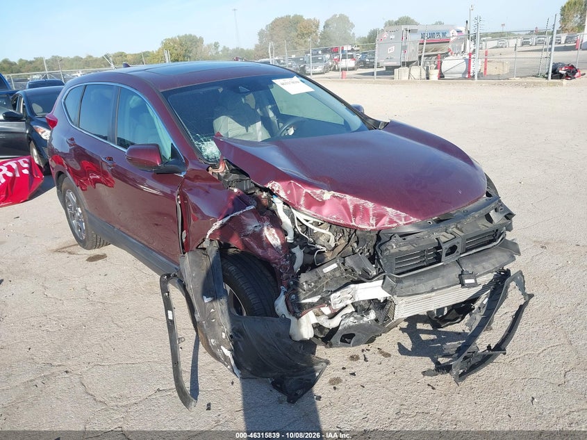 Vin: 5j6rw2h51kl032498, lot: 46816062, honda cr-v ex 20191