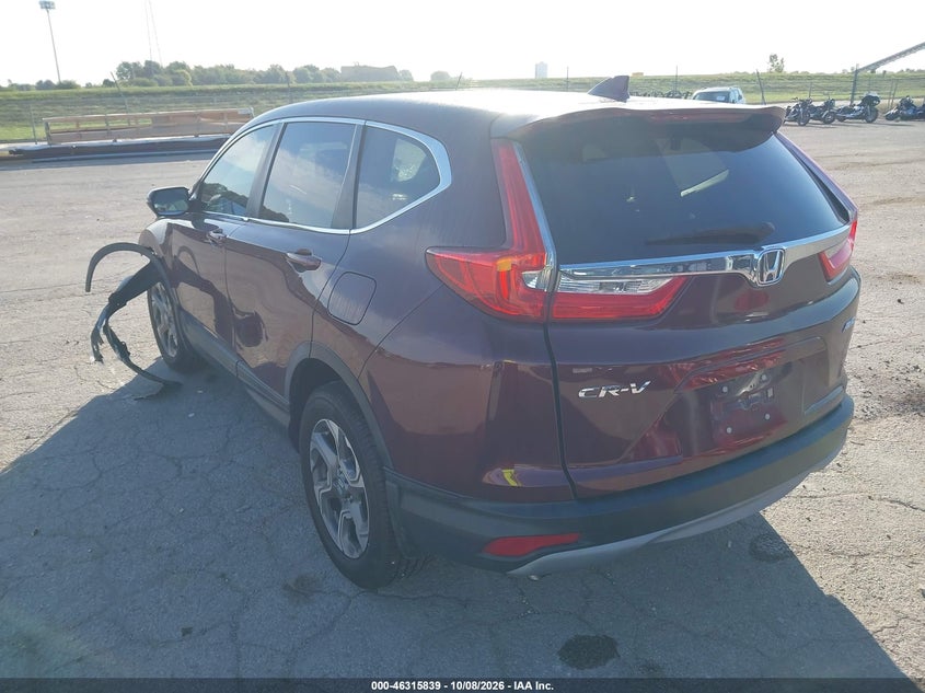 Vin: 5j6rw2h51kl032498, lot: 46816062, honda cr-v ex 20193