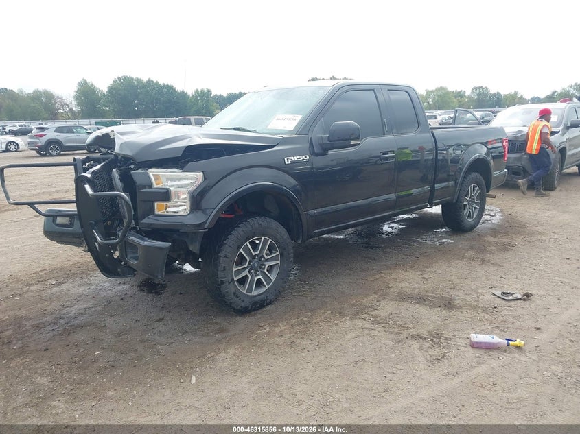 Vin: 1ftfx1efxffd06749, lot: 46816079, ford f-150 xlt 20152