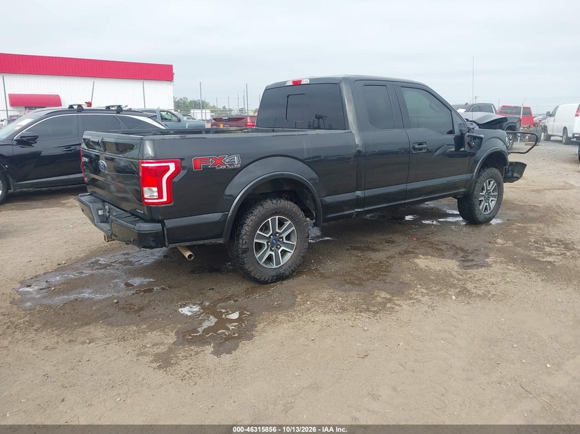 Vin: 1ftfx1efxffd06749, lot: 46816079, ford f-150 xlt 20154