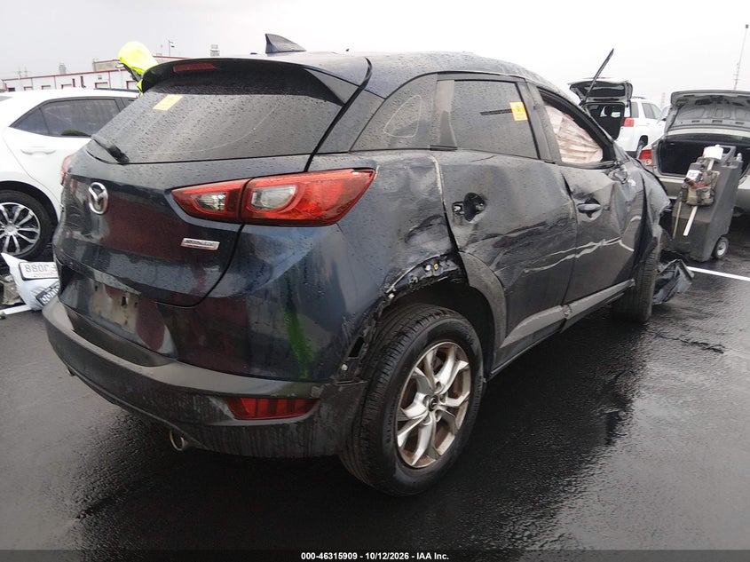 Vin: jm1dkdb76j1309836, lot: 46816132, mazda cx-3 sport 20184