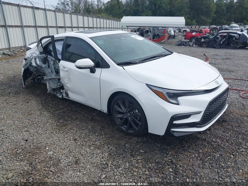 Vin: 5yft4mce7tp278176, lot: 46816134, toyota corolla xse 20261