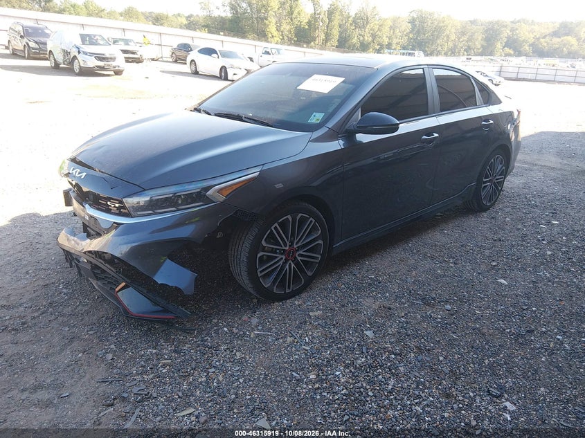 Vin: 3kpf44ac2pe518742, lot: 46816142, kia forte gt 20232
