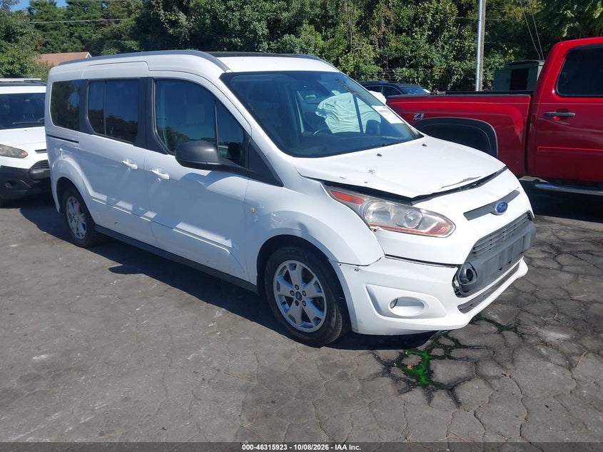 Vin: nm0ge9f74g1258273, lot: 46816146, ford transit connect xlt 20161