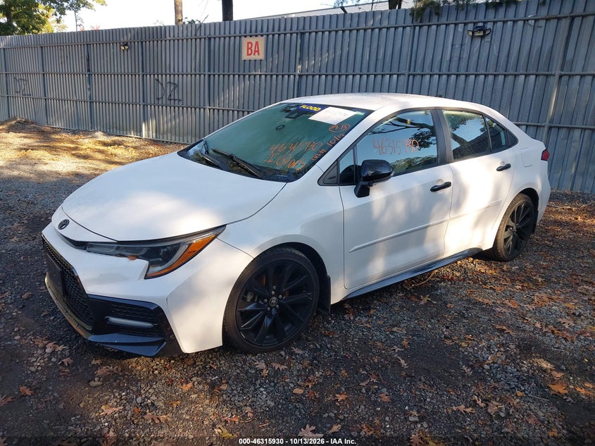 Vin: 5yfs4mce6np131491, lot: 46816149, toyota corolla se nightshade edition 20222