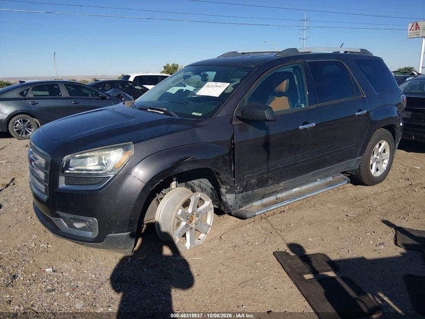 Vin: 1gkkvpkd5gj320782, lot: 46816159, gmc acadia sle-2 20162