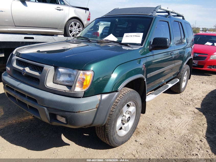 2001 Nissan Xterra Se, Обычный износ, IAAI, VIN 5N1ED28Y01C543862 — фото 2