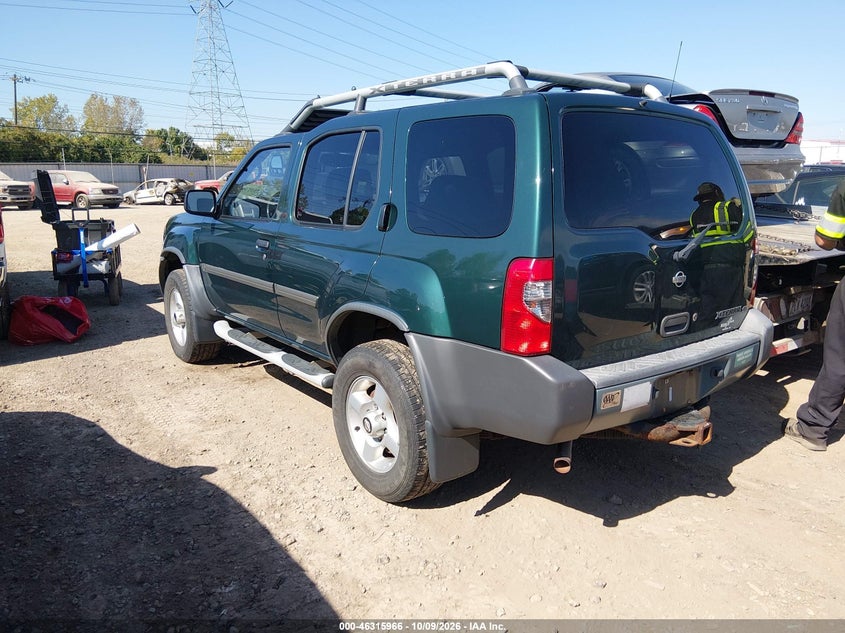 NISSAN XTERRA 2001 VIN 5N1ED28Y01C543862