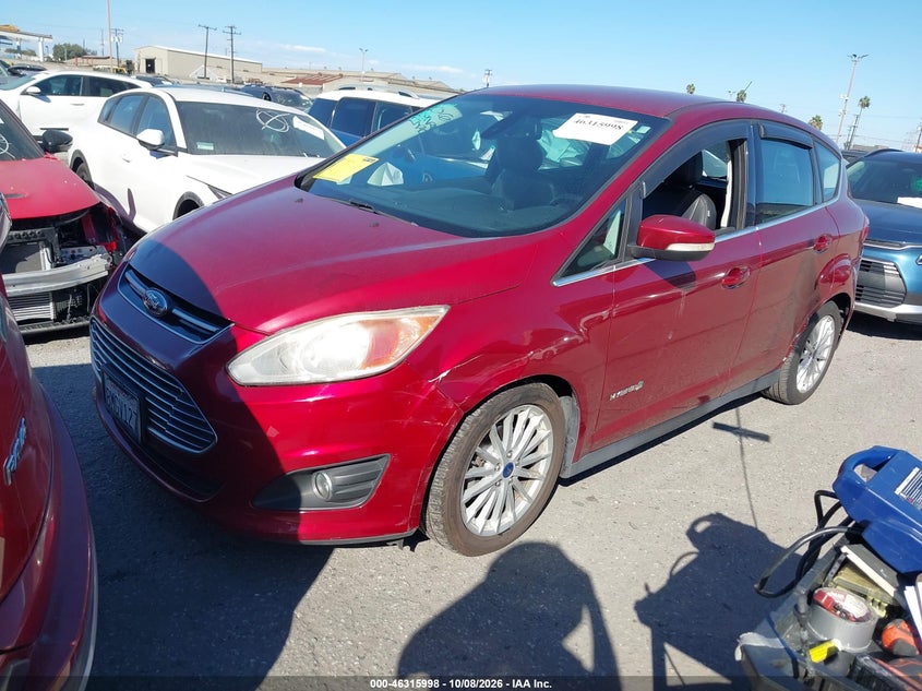Vin: 1fadp5bu4fl102151, lot: 46816220, ford c-max hybrid sel 20152