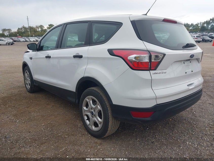 Vin: 1fmcu0f74hub53910, lot: 46816232, ford escape s 20173