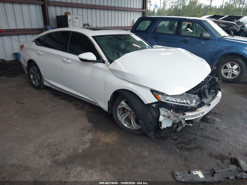 Vin: 1hgcv1f56ka073220, lot: 46816271, honda accord ex-l 20191