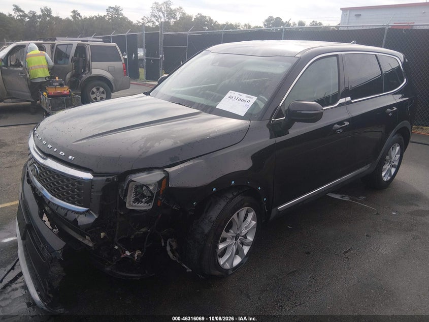 Vin: 5xyp24hc3lg018862, lot: 46816291, kia telluride lx 20202