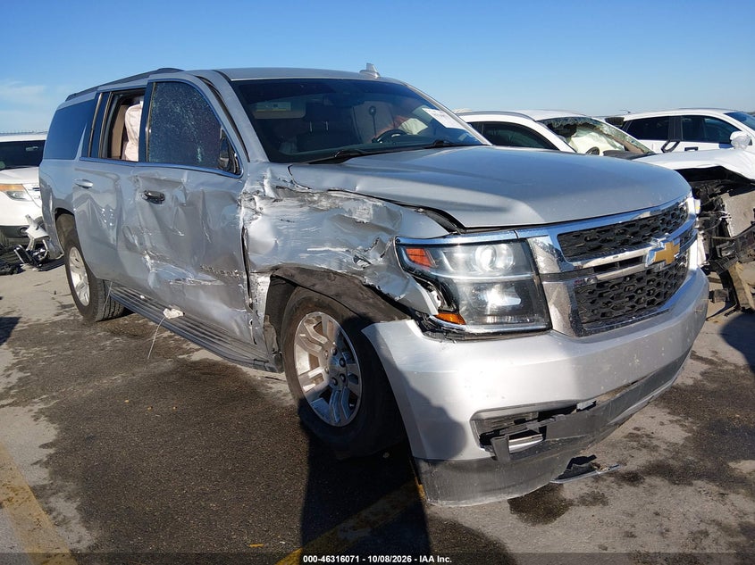 Vin: 1gnschkc7jr363857, lot: 46816293, chevrolet suburban lt 2018 img_1