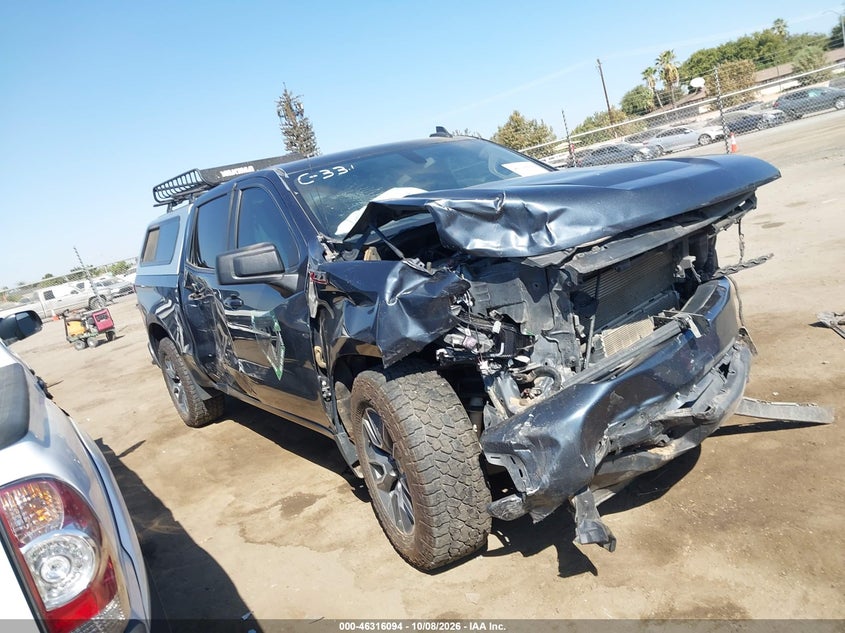 Vin: 1gcuyeet2nz188999, lot: 46816316, chevrolet silverado 1500 ltd 4wd  short bed rst 2022 img_1