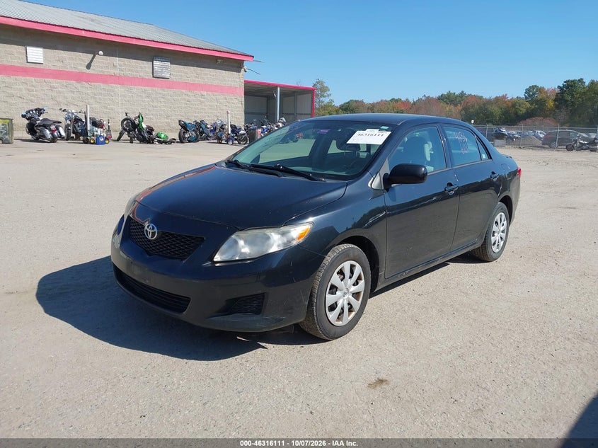 Vin: 2t1bu4ee2ac249111, lot: 46816333, toyota corolla le 20102