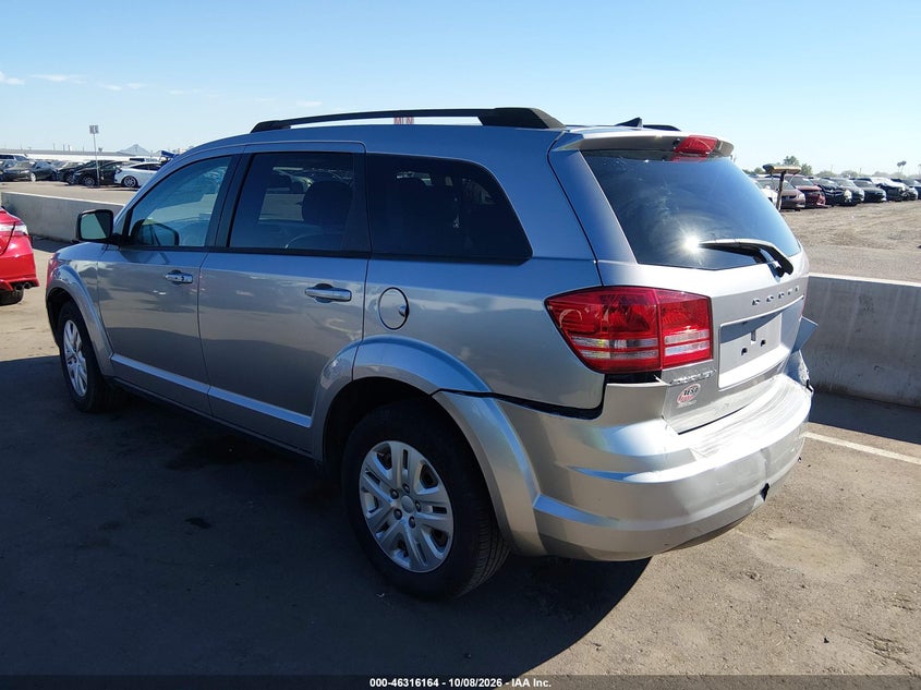 Vin: 3c4pdcab6jt520745, lot: 46816386, dodge journey se 20183
