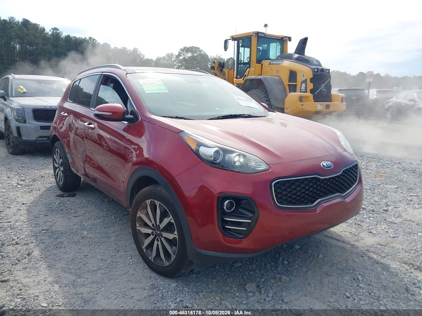 Vin: kndpncac2h7259151, lot: 46816400, kia sportage ex 20171