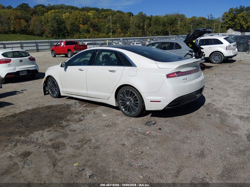 Vin: 3ln6l2j92fr600744, lot: 46816423, lincoln mkz 20153