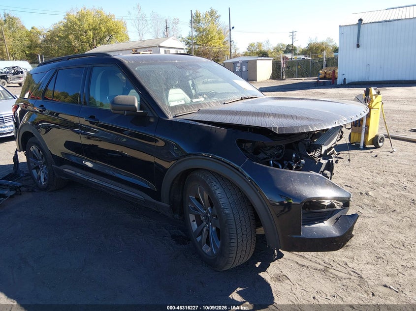 Vin: 1fmsk8dh7mgc03932, lot: 46816449, ford explorer xlt 20211