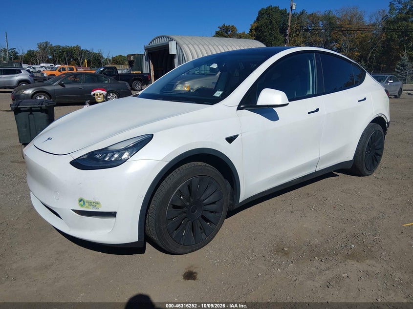 Vin: 5yjygdee8lf038284, lot: 46816474, tesla model y long range dual motor all-wheel drive 20202