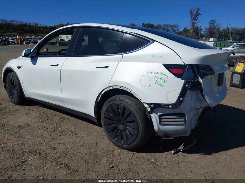 Vin: 5yjygdee8lf038284, lot: 46816474, tesla model y long range dual motor all-wheel drive 20203