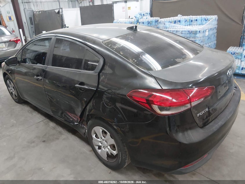 Vin: 3kpfl4a78je203327, lot: 46816484, kia forte lx 20183