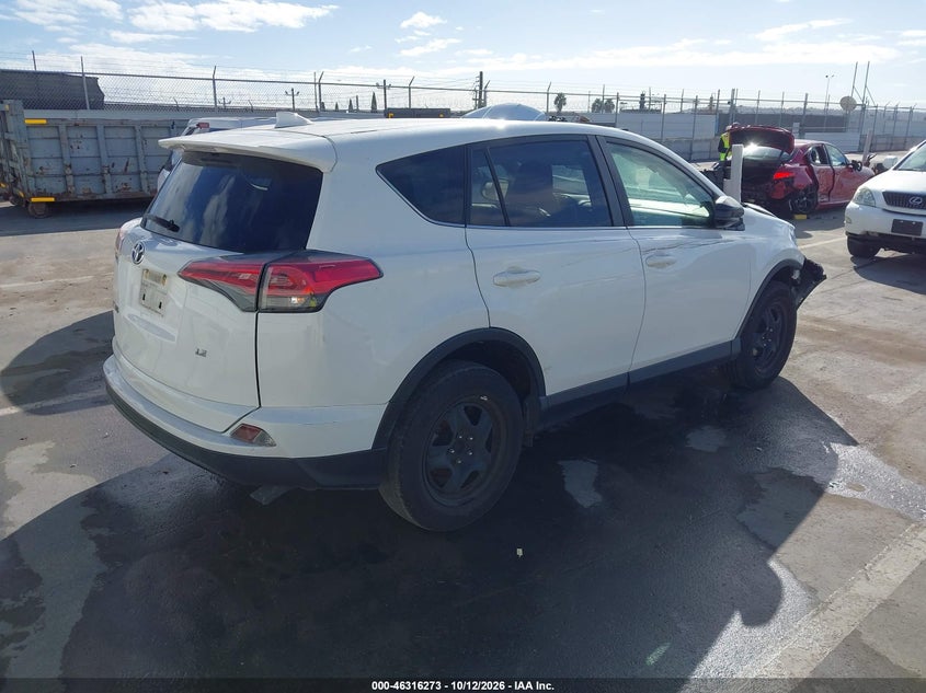 Vin: jtmzfrev0hj717938, lot: 46816495, toyota rav4 le 20174