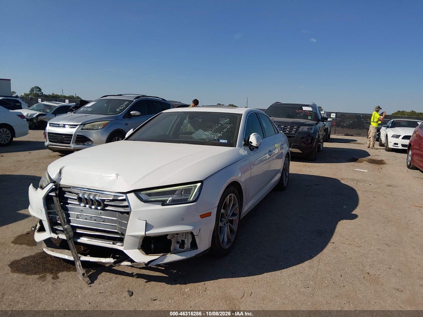 Vin: wauhmaf43ka044513, lot: 46816509, audi a4 40 premium 20192
