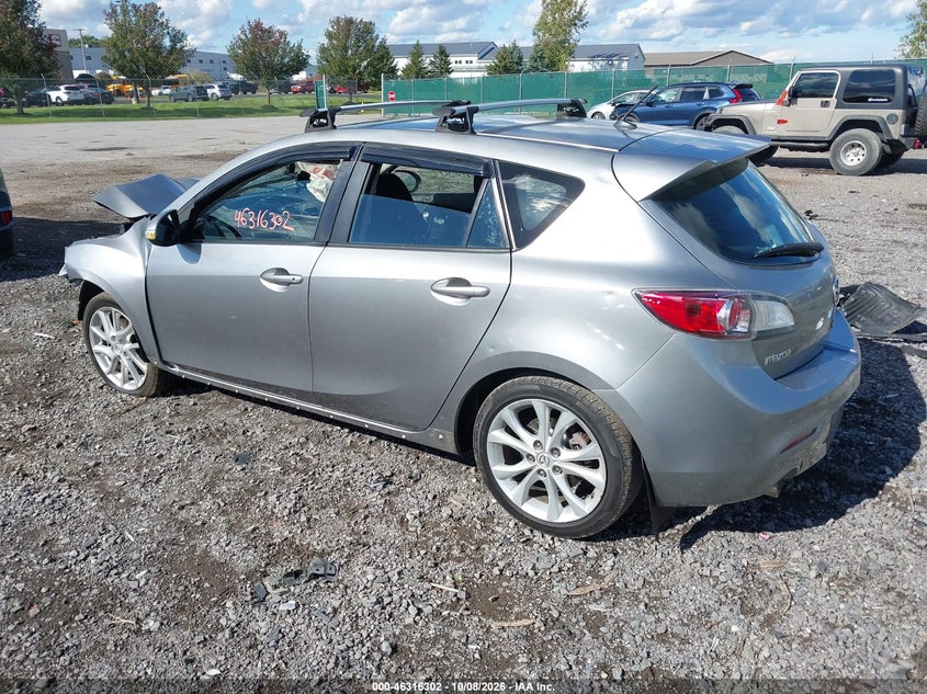 Vin: jm1bl1h66a1234413, lot: 46816524, mazda mazda3 s sport 20103