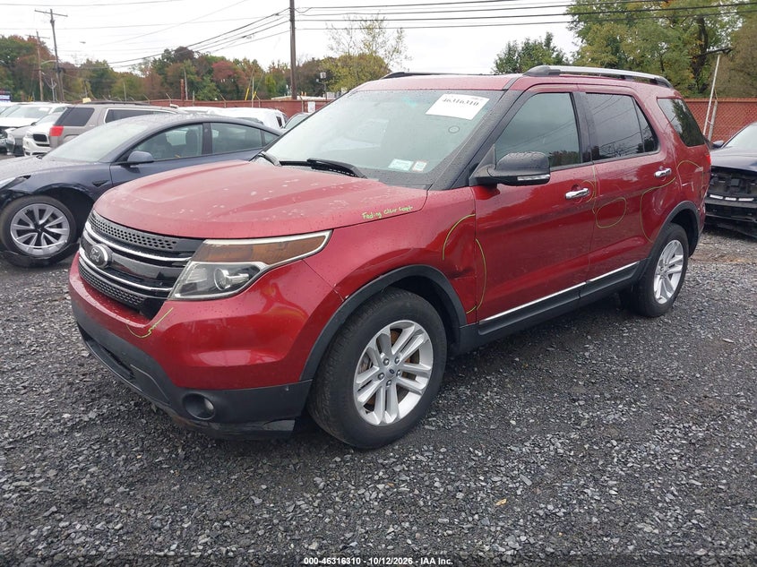 Vin: 1fm5k8d81ega52116, lot: 46816532, ford explorer xlt 20142