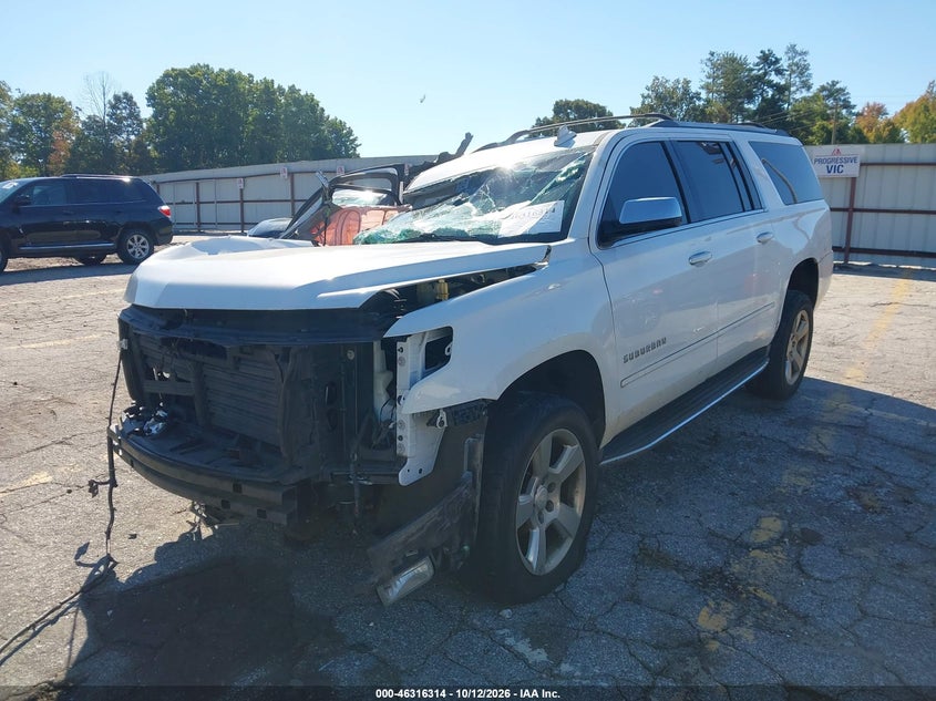 Vin: 1gnskjkc4hr175026, lot: 46816536, chevrolet suburban premier 20172