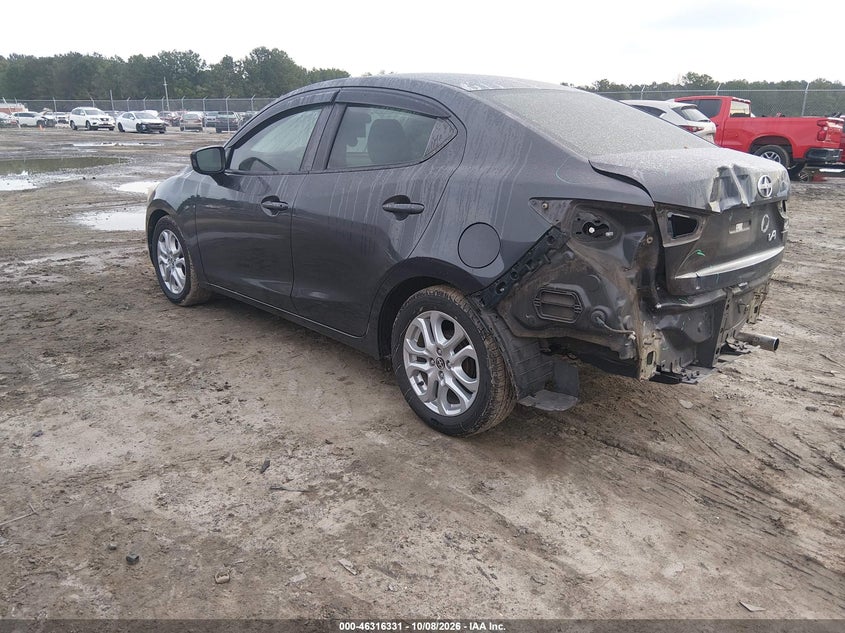 Vin: 3mydlbzv0gy121681, lot: 46816553, scion ia 20163