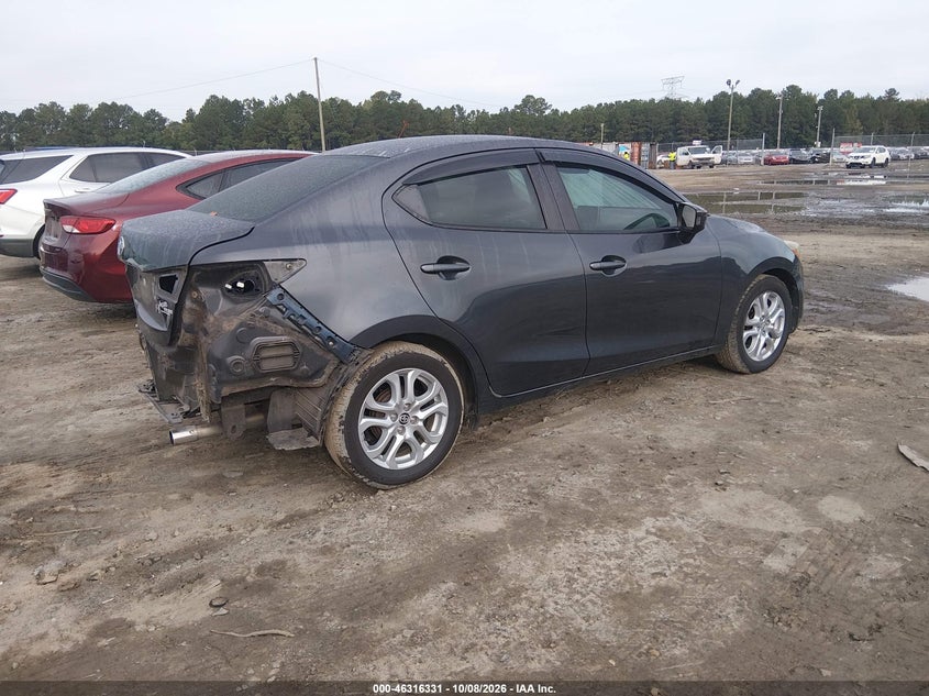 Vin: 3mydlbzv0gy121681, lot: 46816553, scion ia 20164