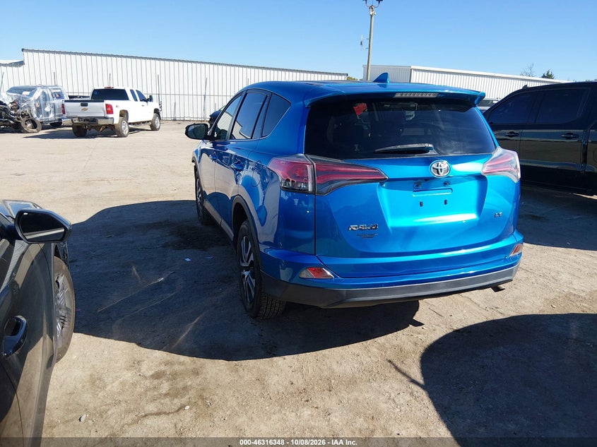 Vin: jtmzfrev9jj207741, lot: 46816570, toyota rav4 le 20183
