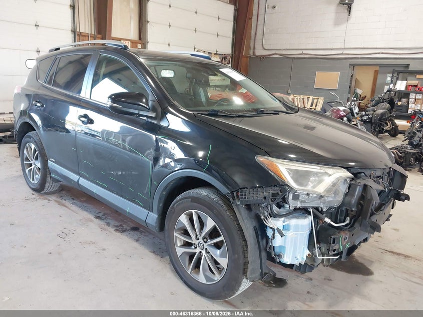Vin: jtmrjrev1jd177969, lot: 46816588, toyota rav4 hybrid xle 20181
