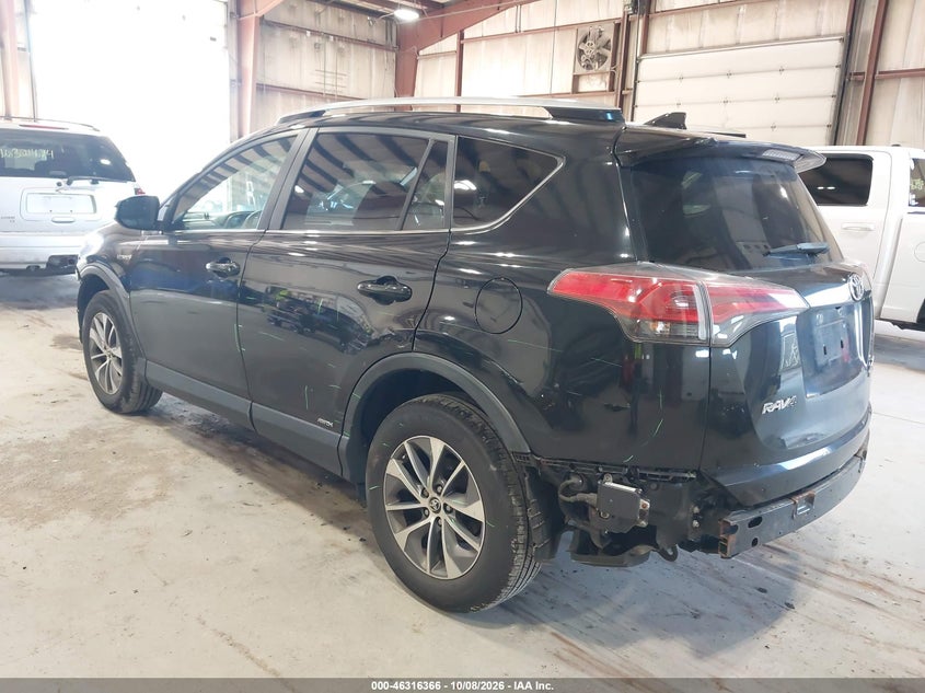 Vin: jtmrjrev1jd177969, lot: 46816588, toyota rav4 hybrid xle 20183